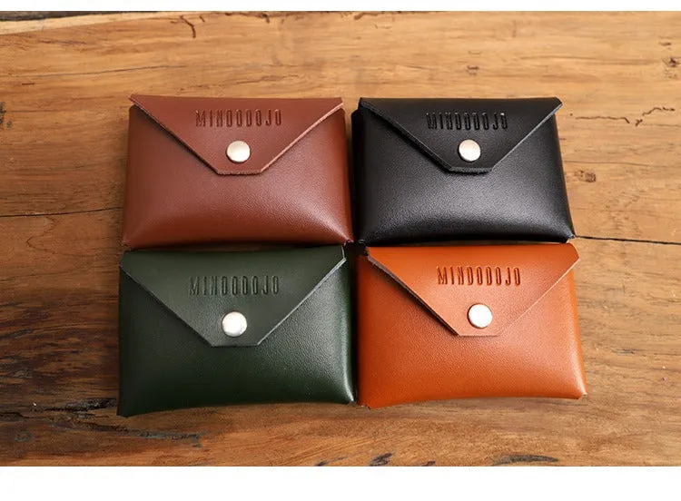Cute Coffee Leather Card Holder Women Coin Wallet Multi Card Wallets For Women