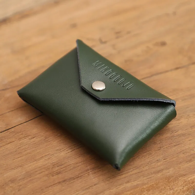 Cute Coffee Leather Card Holder Women Coin Wallet Multi Card Wallets For Women