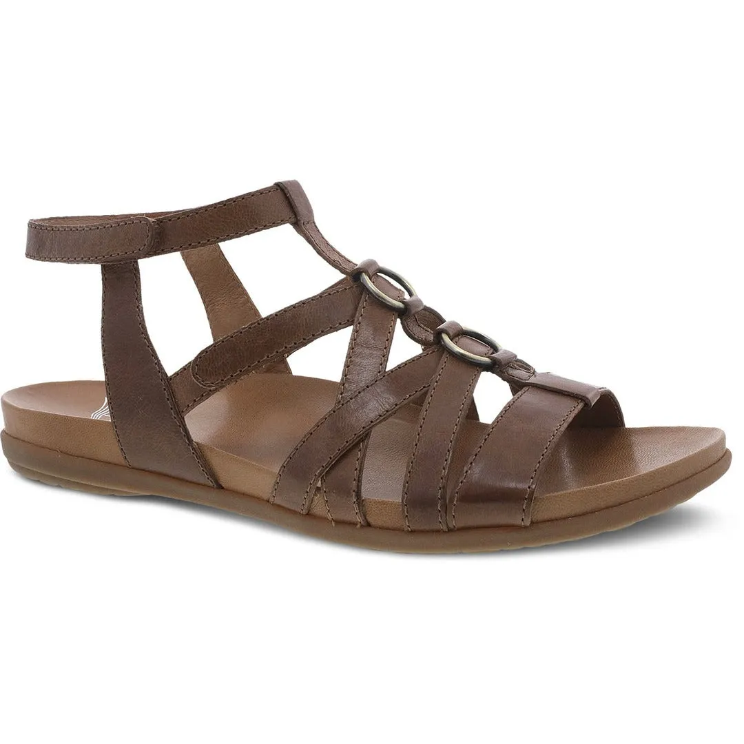 Dansko Women's Jolene Tan Glazed Kid Leather 6211150300