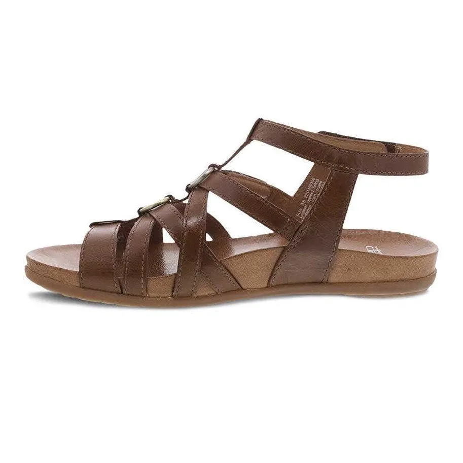 Dansko Women's Jolene Tan Glazed Kid Leather 6211150300