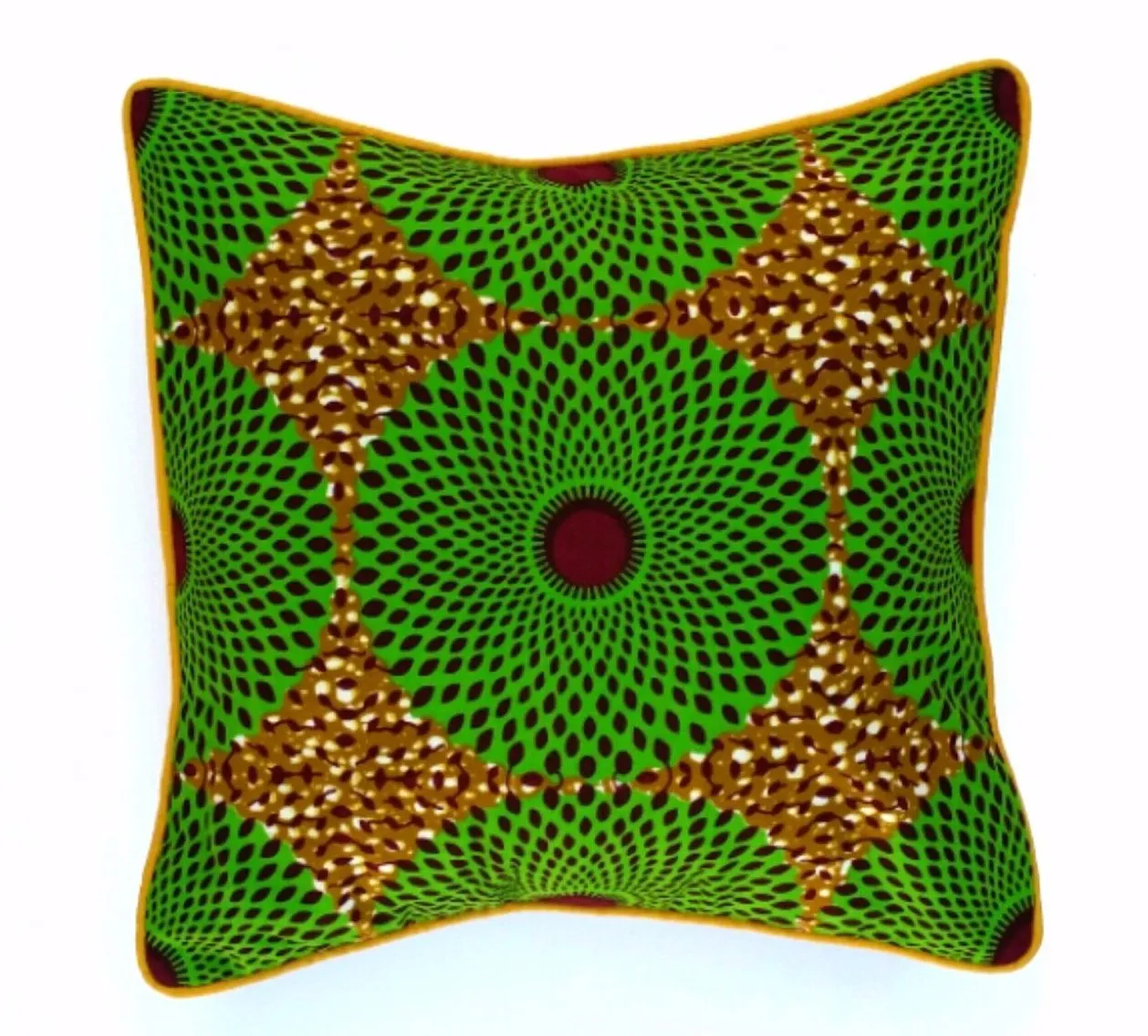 Decor Pillow "Green Wheels"