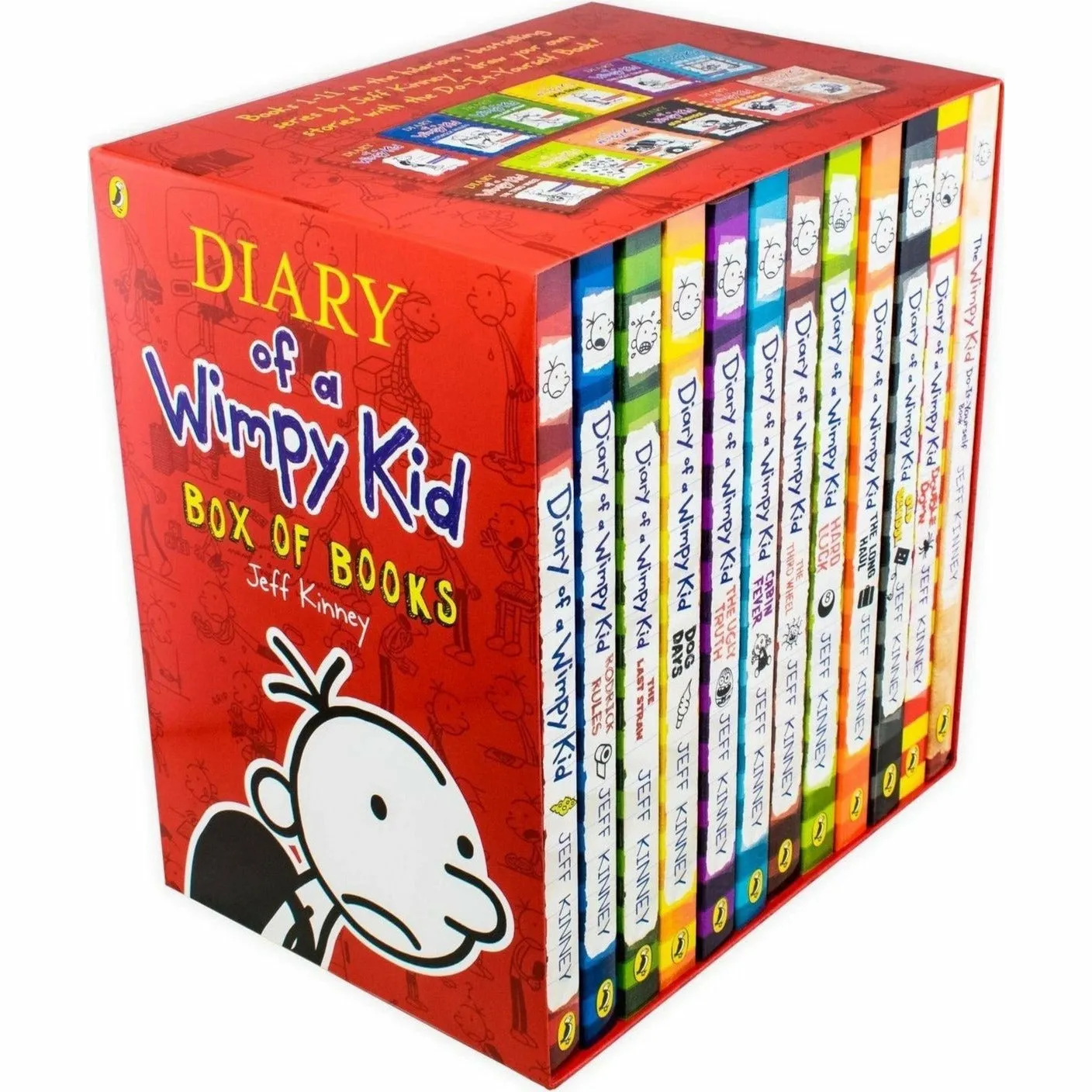 Diary of a Wimpy Kid Box of Books: 12 Book Collection Set by Jeff Kinney