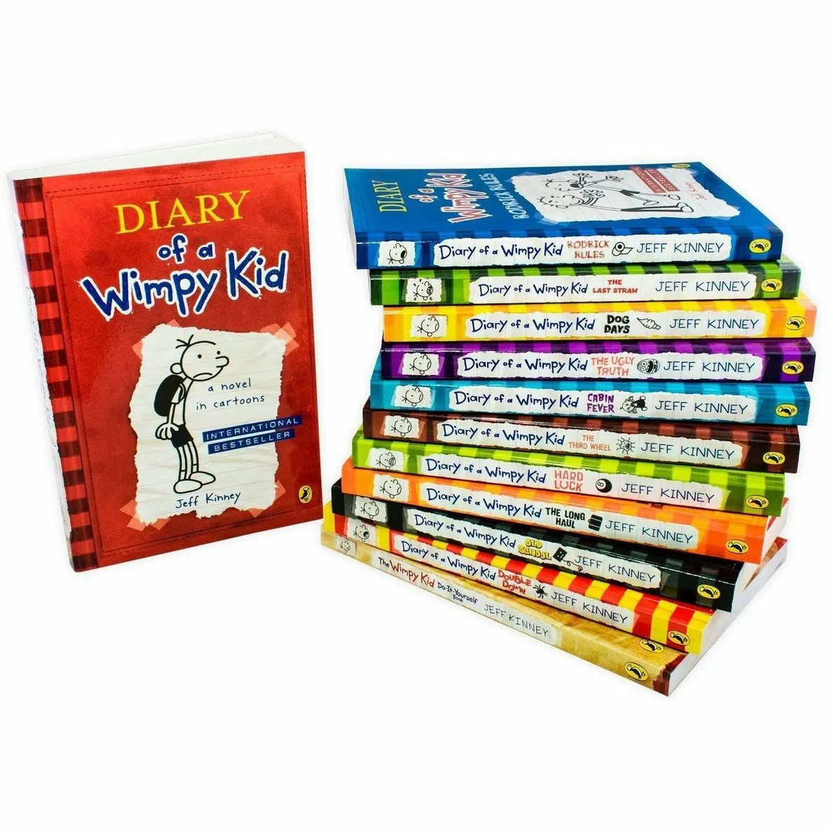Diary of a Wimpy Kid Box of Books: 12 Book Collection Set by Jeff Kinney
