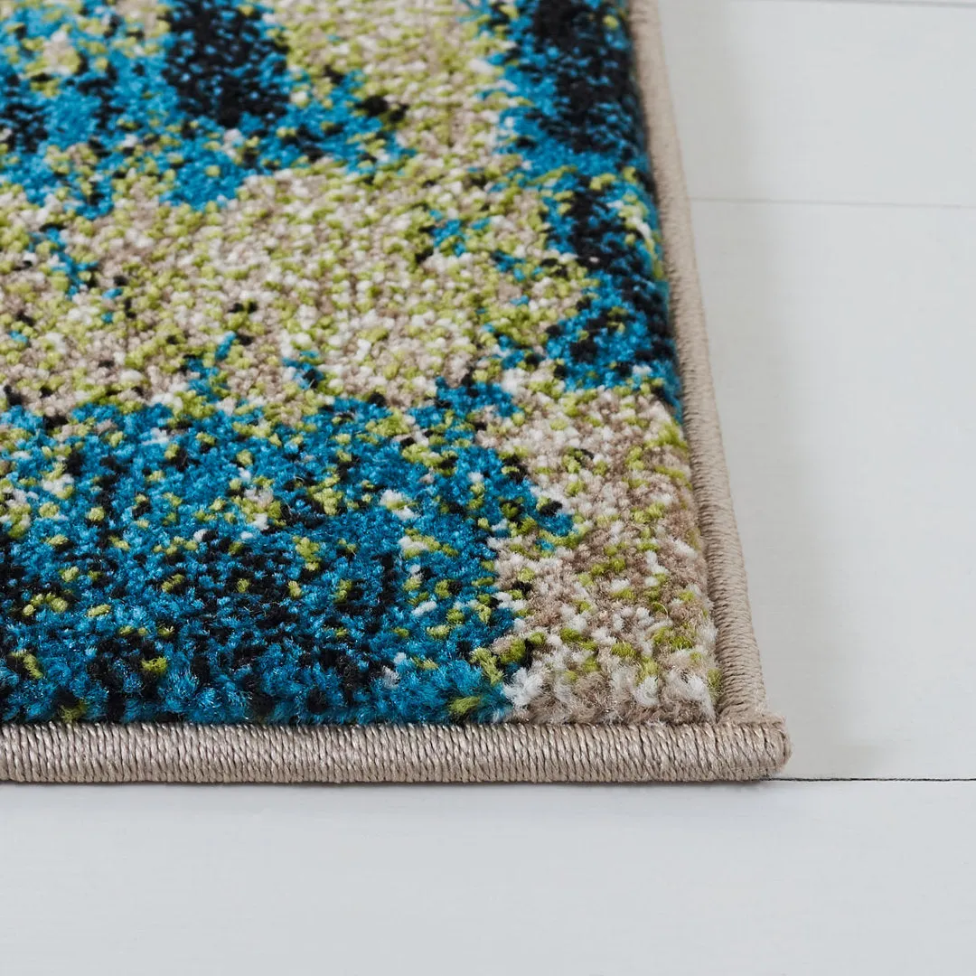 Dowlen Performance Abstract Rug 17 Stories Rug Size: Rectangle 4' x 6'