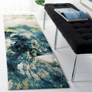 Dowlen Performance Abstract Rug 17 Stories Rug Size: Runner 2'3" x 10'
