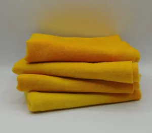 East Coast Road Trip Wool Cloth - Shades of Buttercup