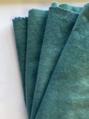 East Coast Road Trip Wool Cloth - Shades of Mermaid