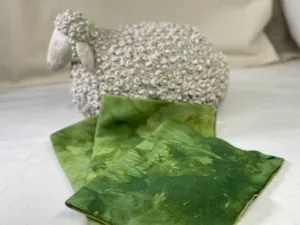 East Coast Road Trip Wool Cloth - Shades of Pasture