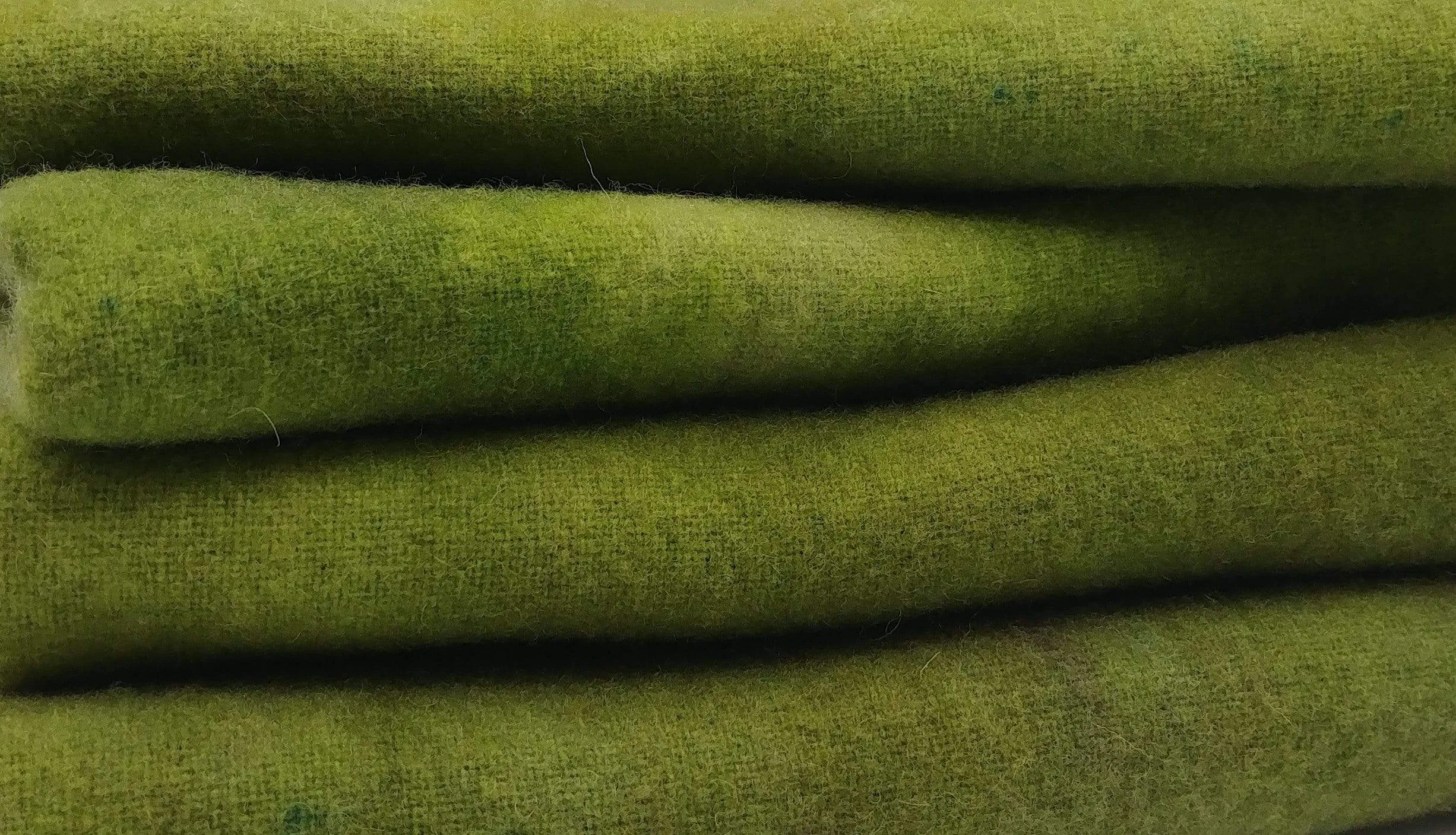 East Coast Road Trip Wool Cloth - Shades of Pasture