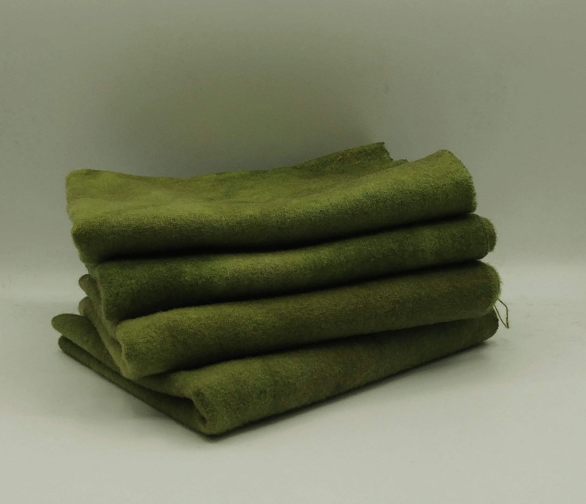 East Coast Road Trip Wool Cloth - Shades of Pasture