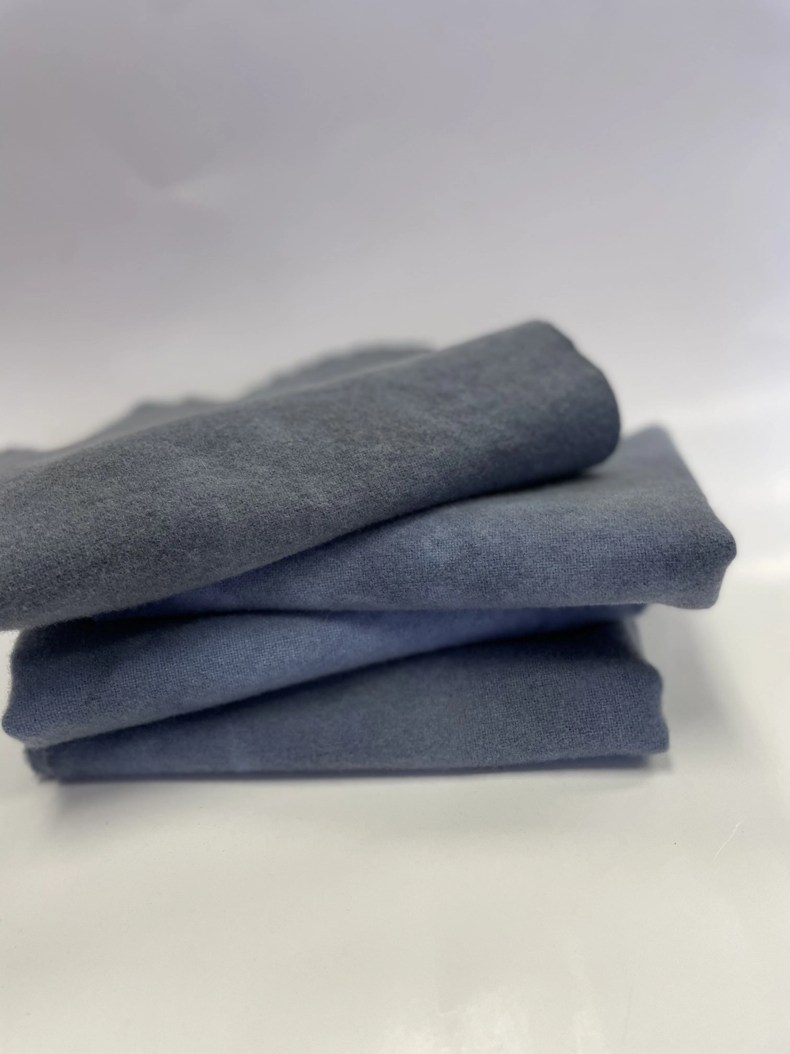 East Coast Road Trip Wool Cloth - Shades of Storm