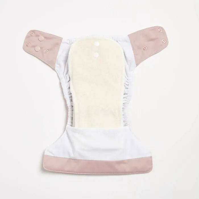 EcoNaps Modern Cloth Nappy | Dusty Rose