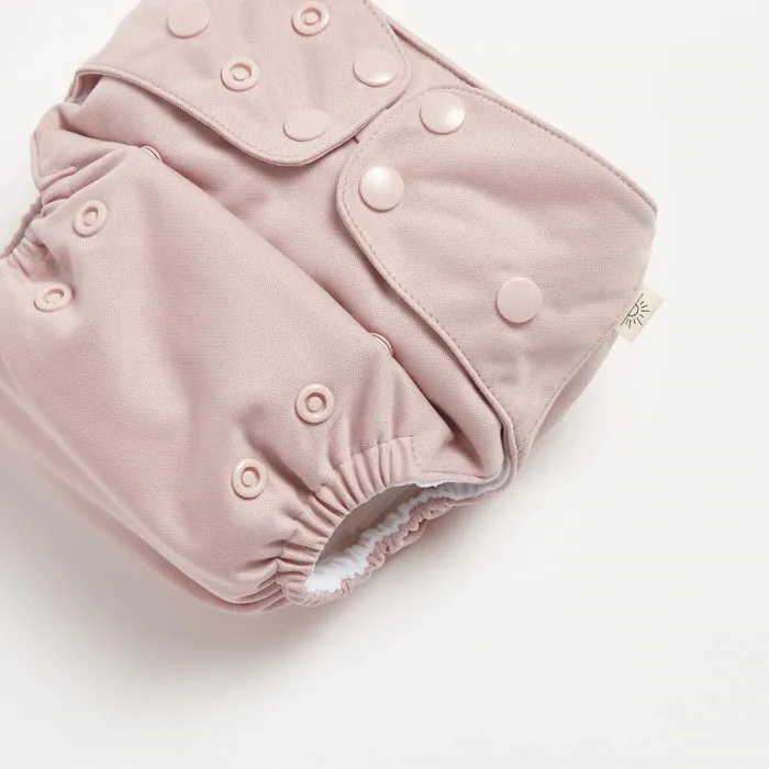 EcoNaps Modern Cloth Nappy | Dusty Rose