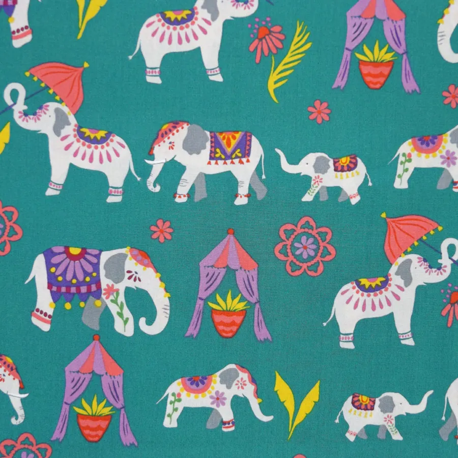 ELEPHANTS ORGANIC COTTON NAPKIN SET