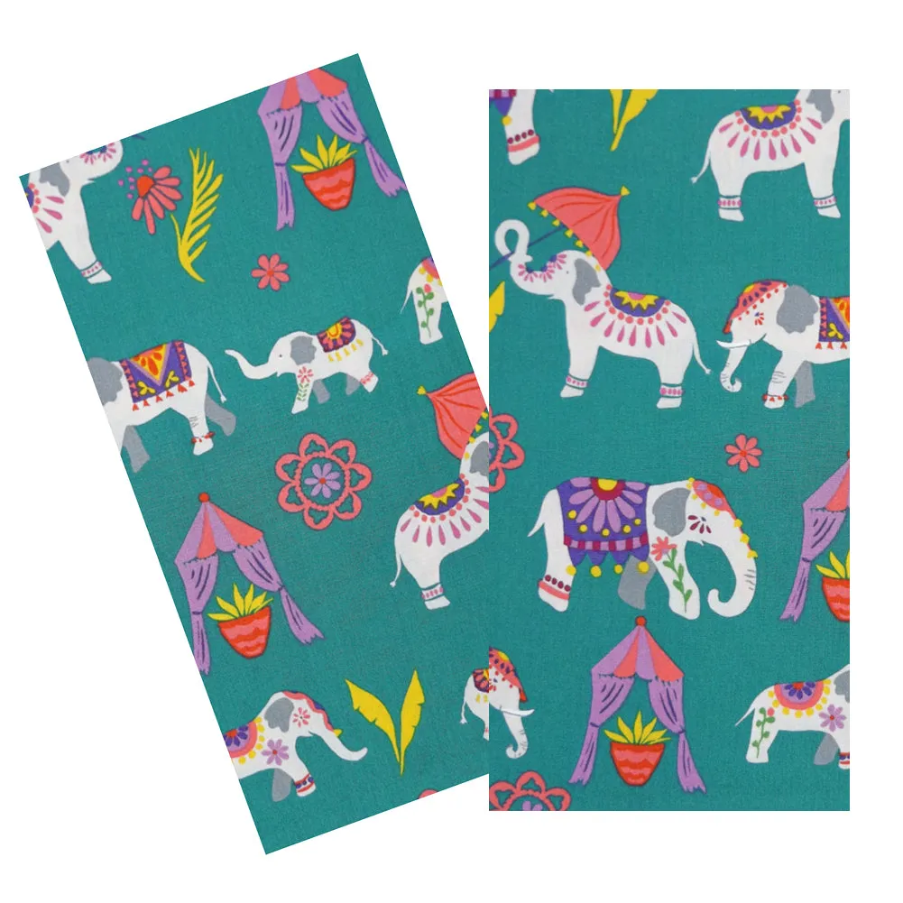 ELEPHANTS ORGANIC COTTON NAPKIN SET