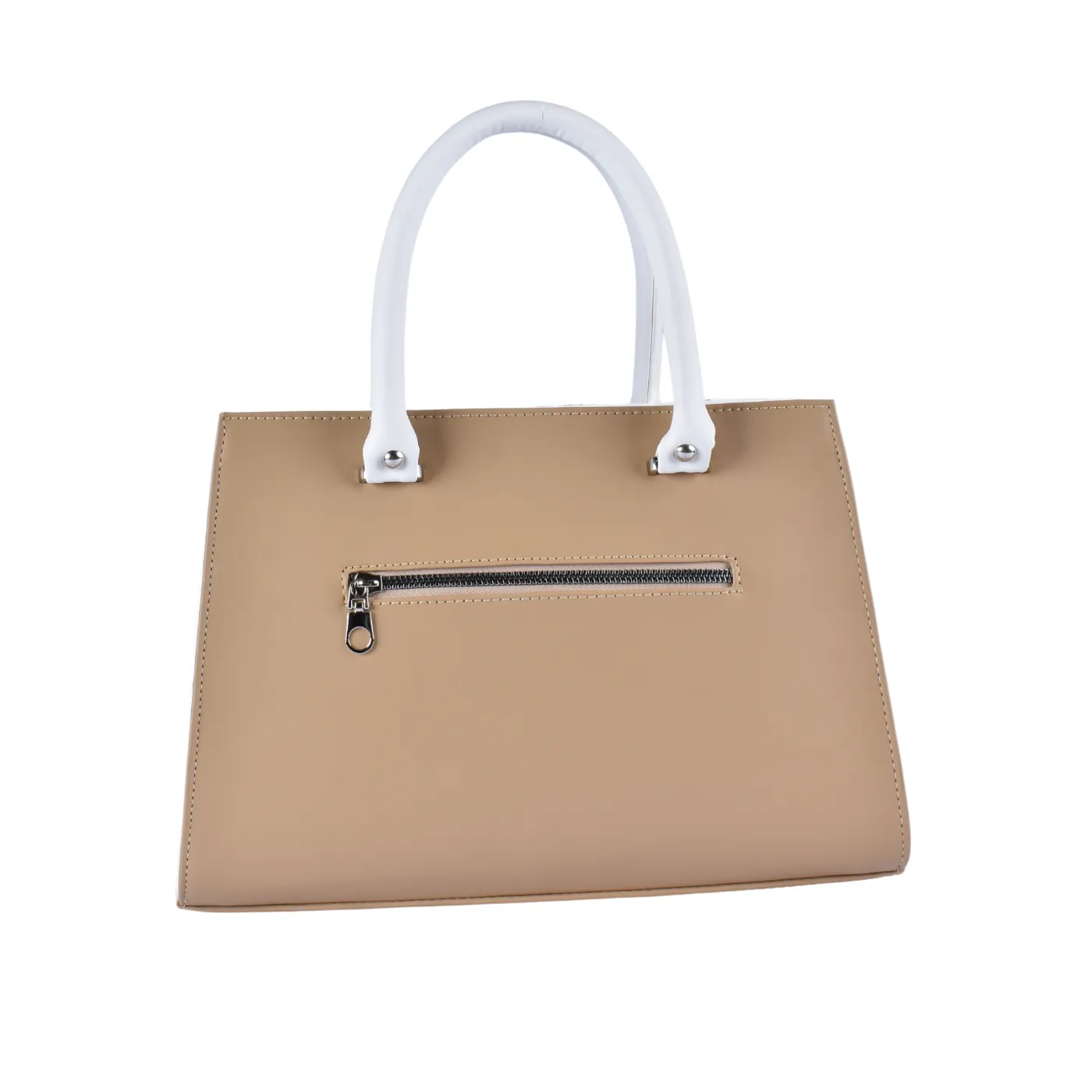 Embossed Leather Handbag
