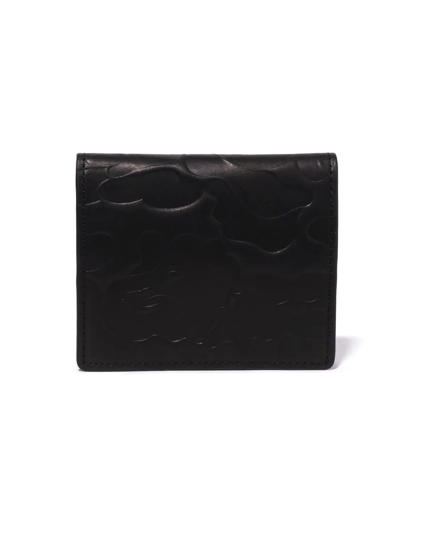 Embossed Leather Mini Wallet
