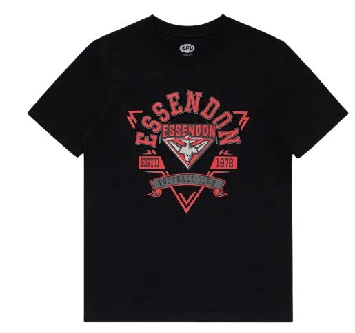 Essendon Bombers Youths Banner Tee