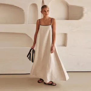 Eunice - Long strap dress
