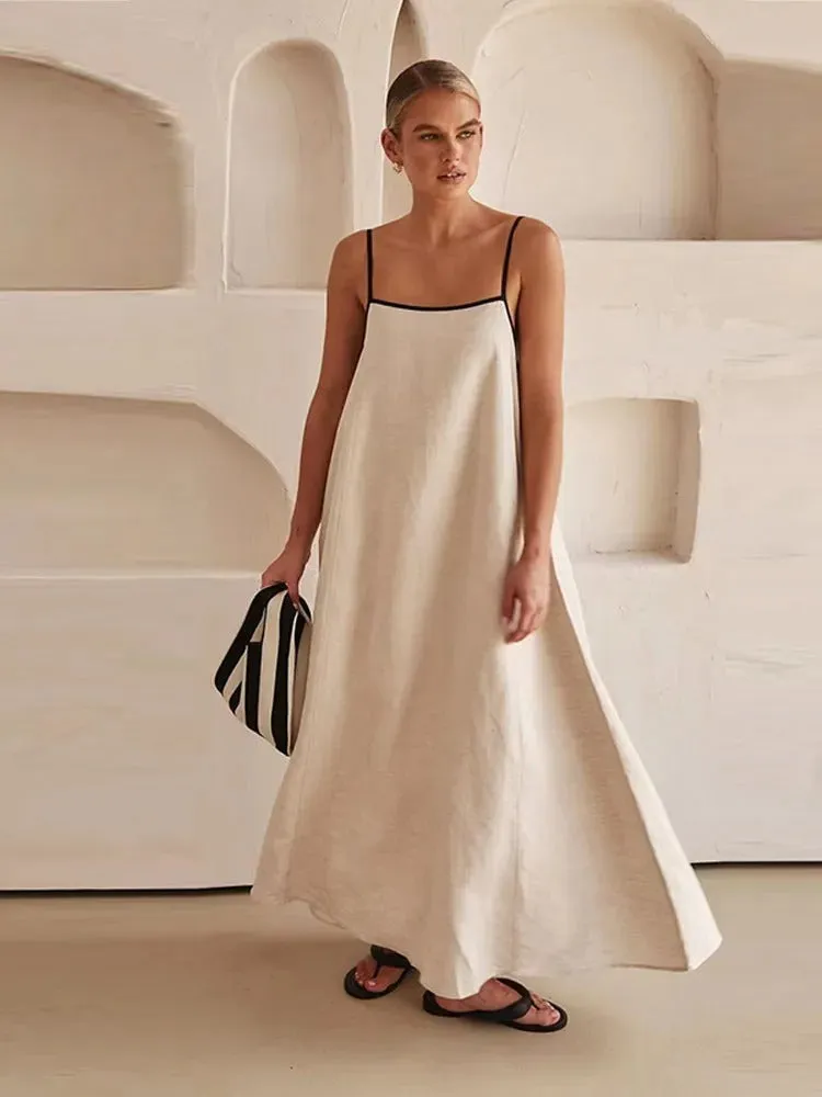 Eunice - Long strap dress