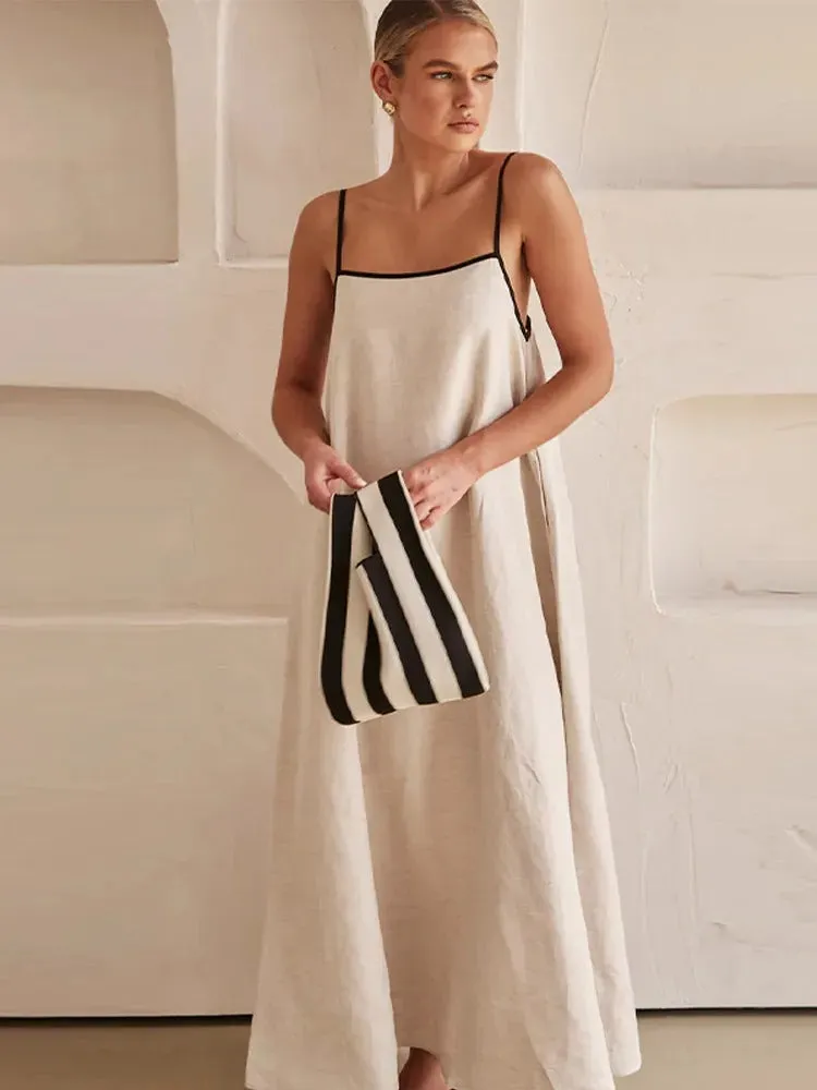 Eunice - Long strap dress