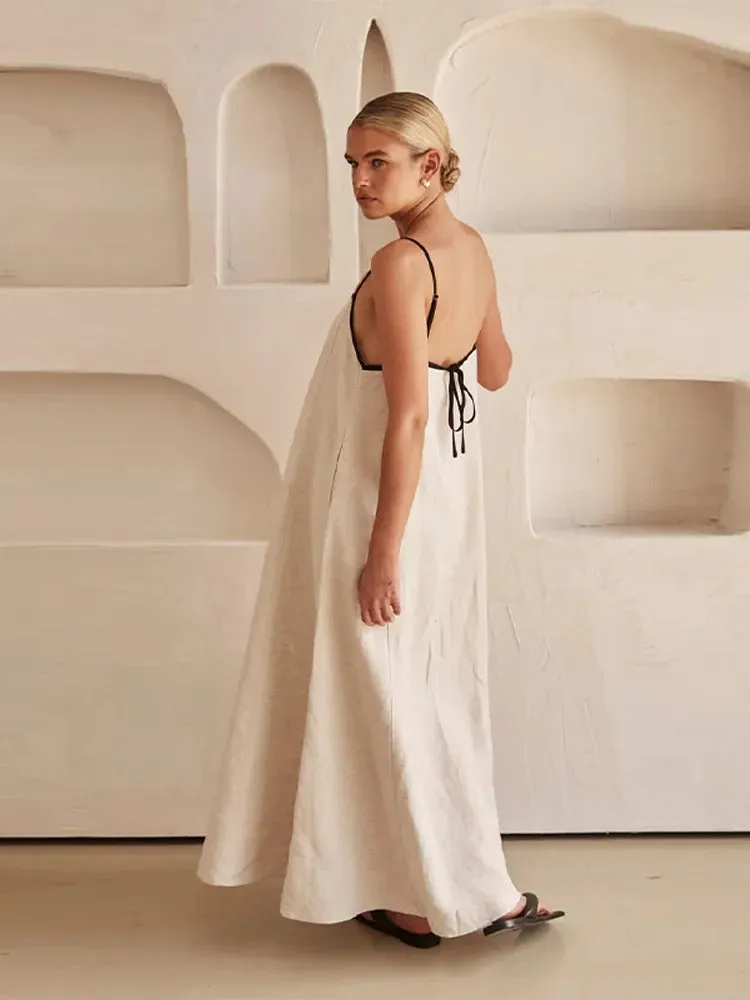 Eunice - Long strap dress