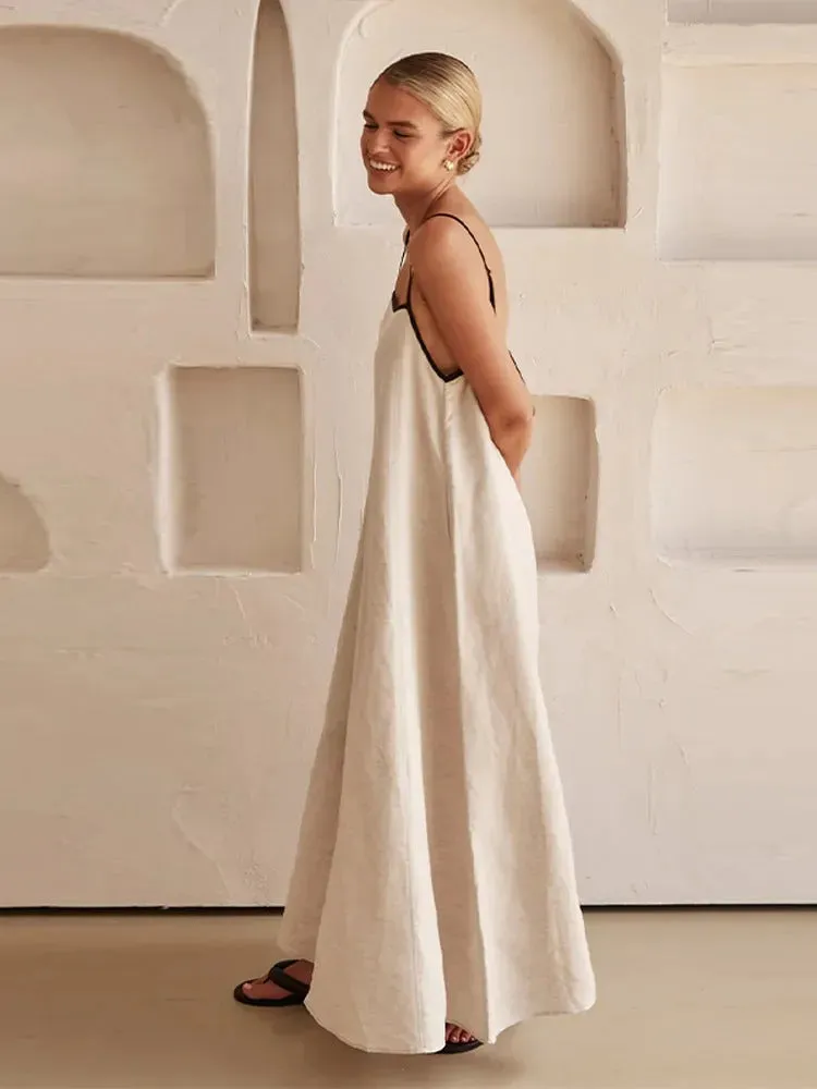 Eunice - Long strap dress