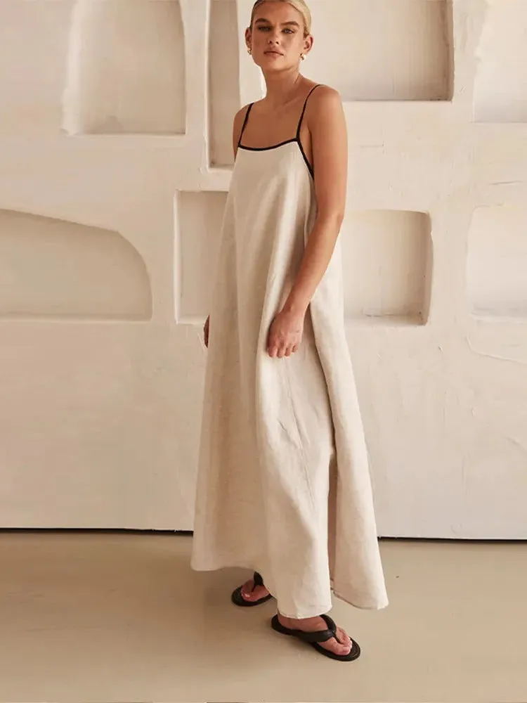 Eunice - Long strap dress