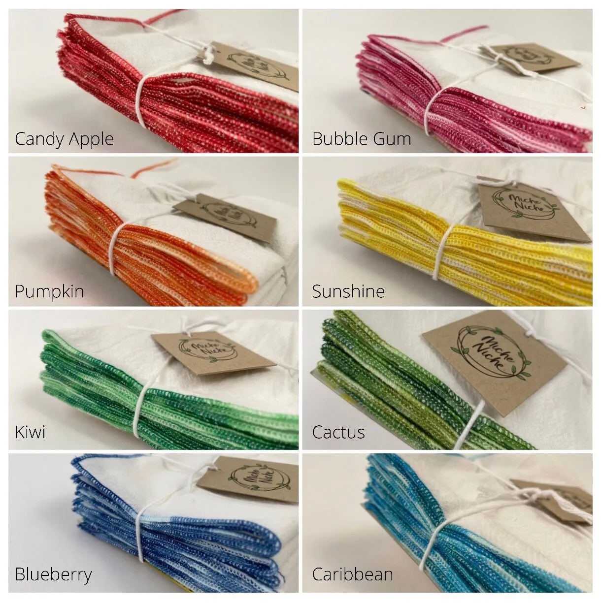 Everyday Cotton Cloth Napkin Color Collection | 7 Quantity