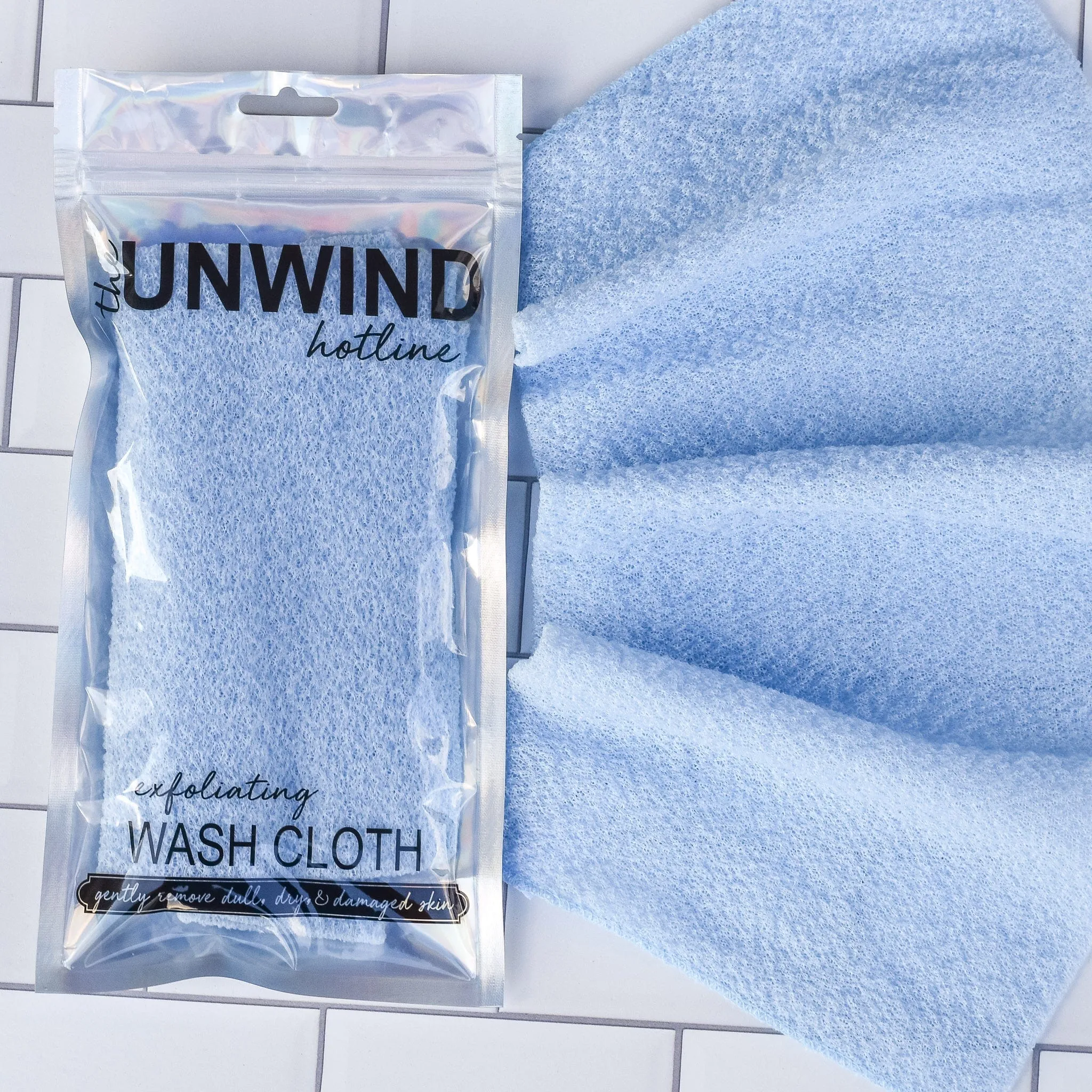 Exfoliating Stretch Wash Cloth