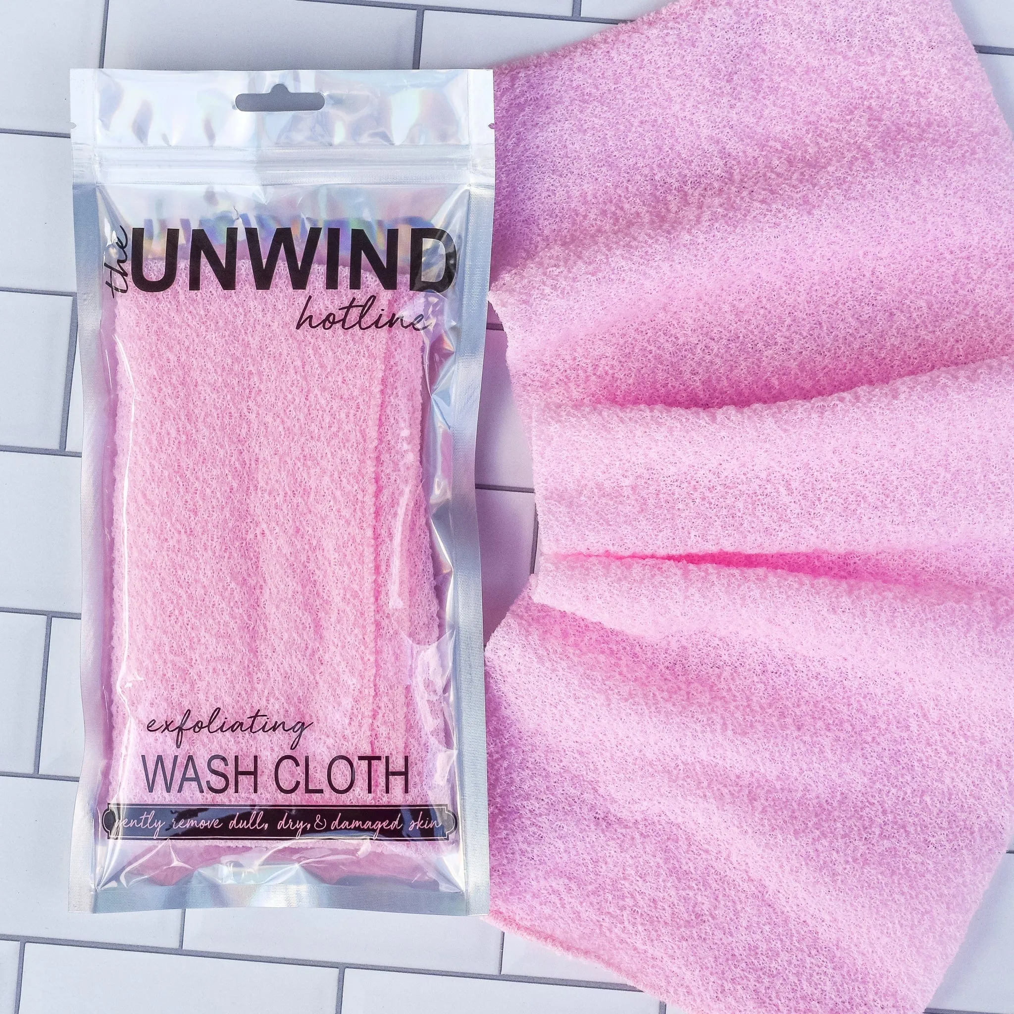 Exfoliating Stretch Wash Cloth