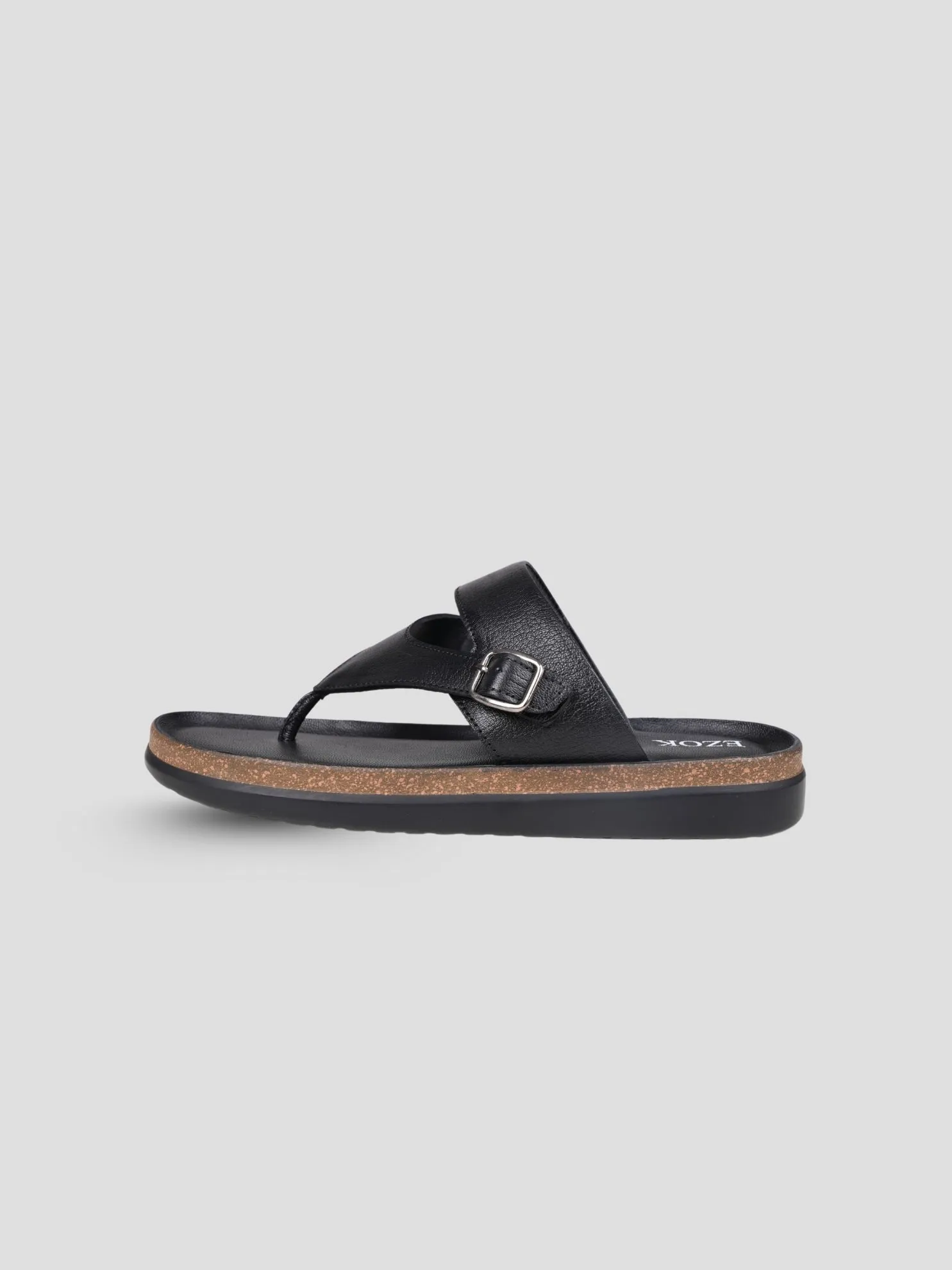 Ezok Men's Genuine Leather Sandals Comfortable, Stylish, and Durable Footwear for Summer