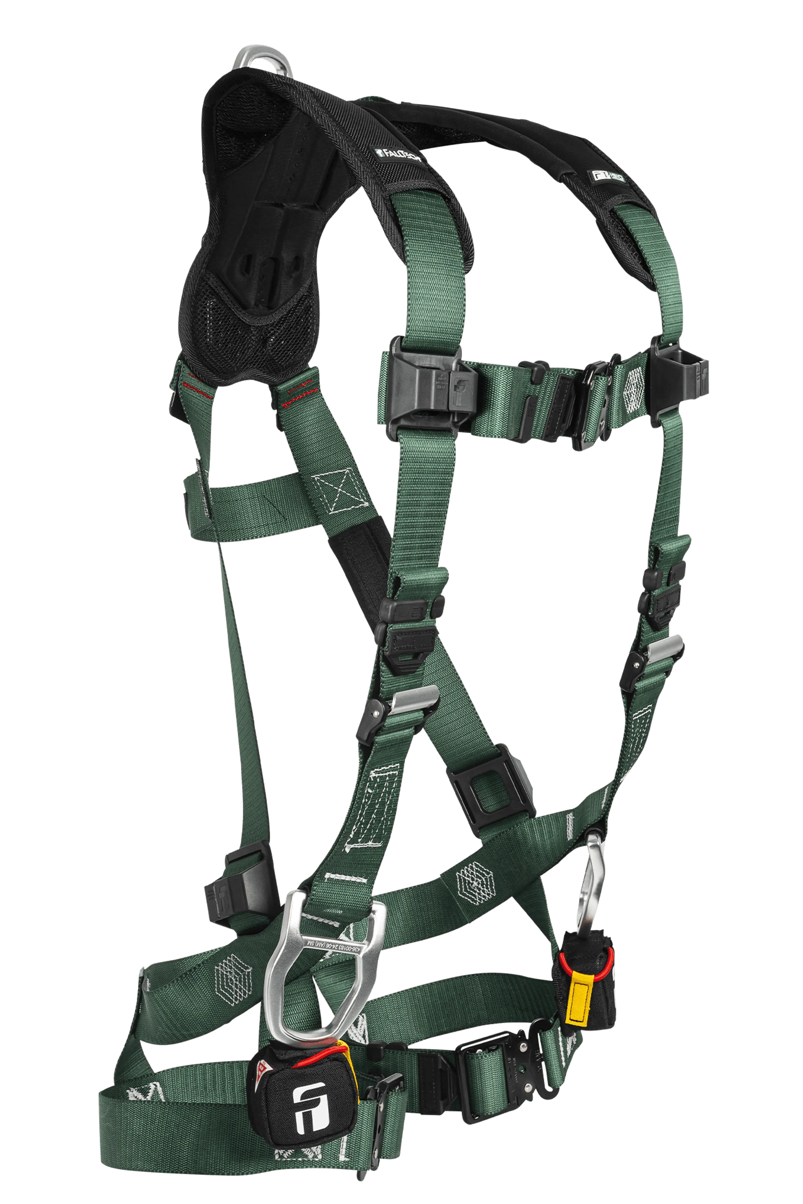 FallTech FT-1910 3D Standard Non-Belted Full Body Harness, Quick-Connect Leg Adjustment