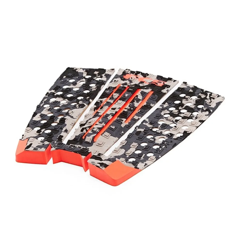FCS Julian Urban Surfboard Deck Grip - Camo / Blood Orange
