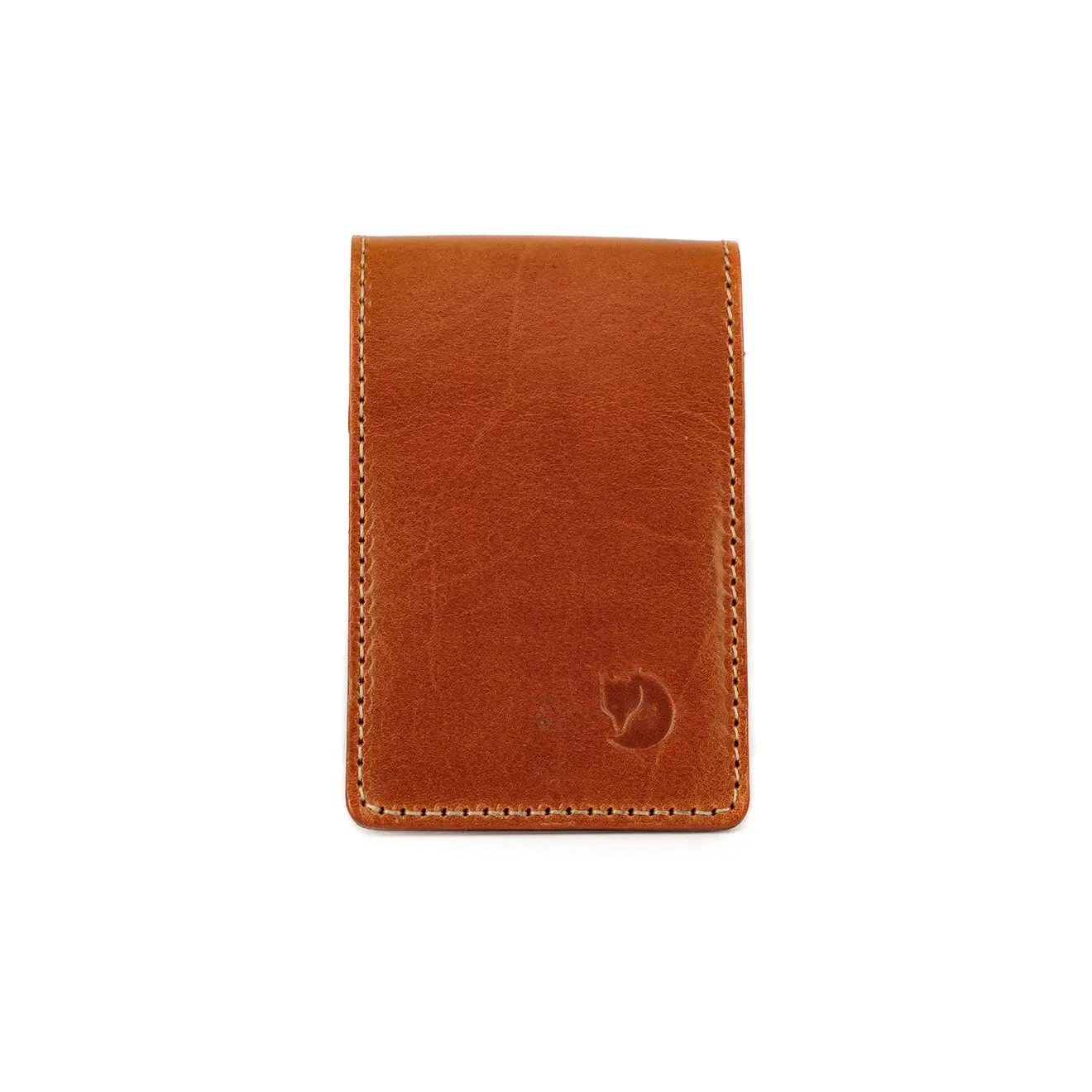 Fjallraven Ovik Card Holder Large Leather Cognac