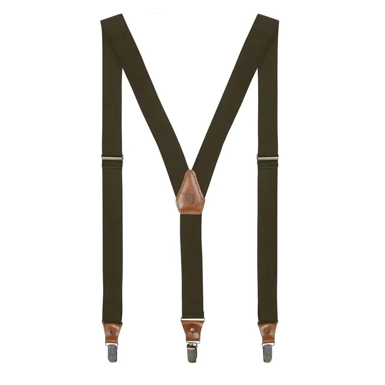 Fjallraven Singi Clip Suspenders Dark Olive