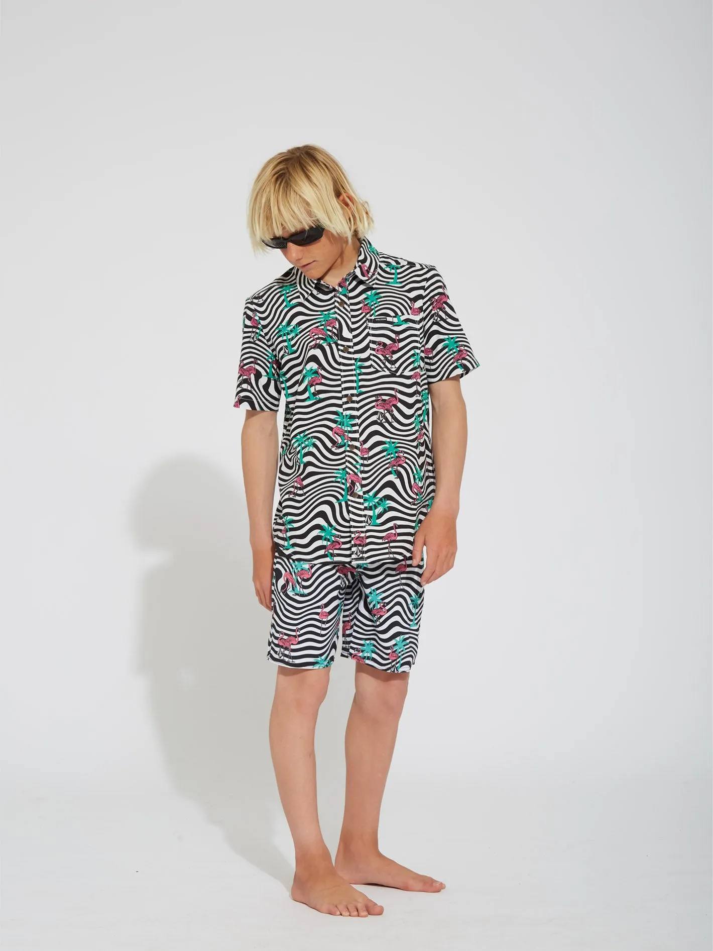 Flamingbros Shirt - WHITE - (KIDS)