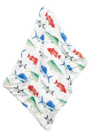 Florida Kid Co. - Fish Knit Swaddle
