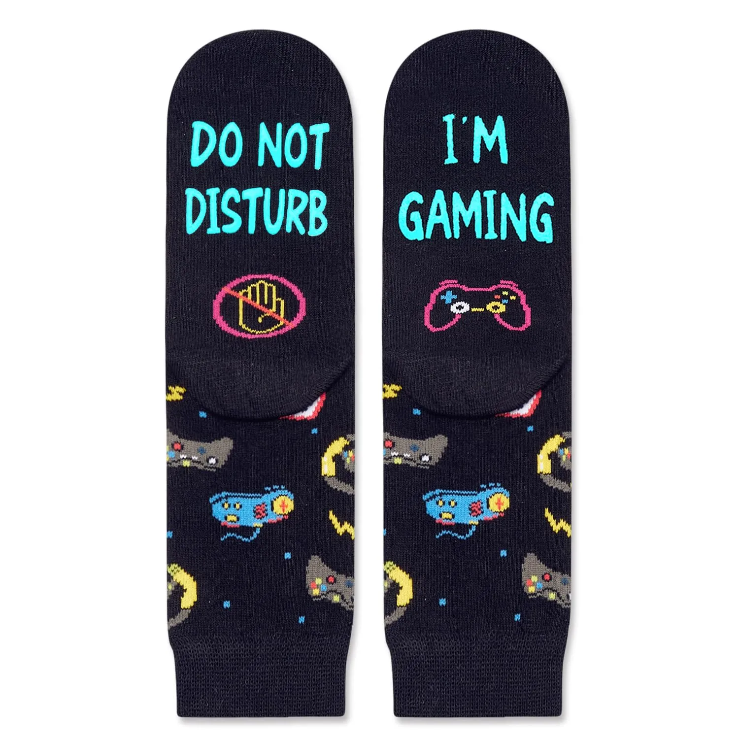Gamer Gifts Teen Boys Men - Video Game Gifts, Gamers Gift Ideas, Gaming Socks for Adult, Kids 4-6 Years