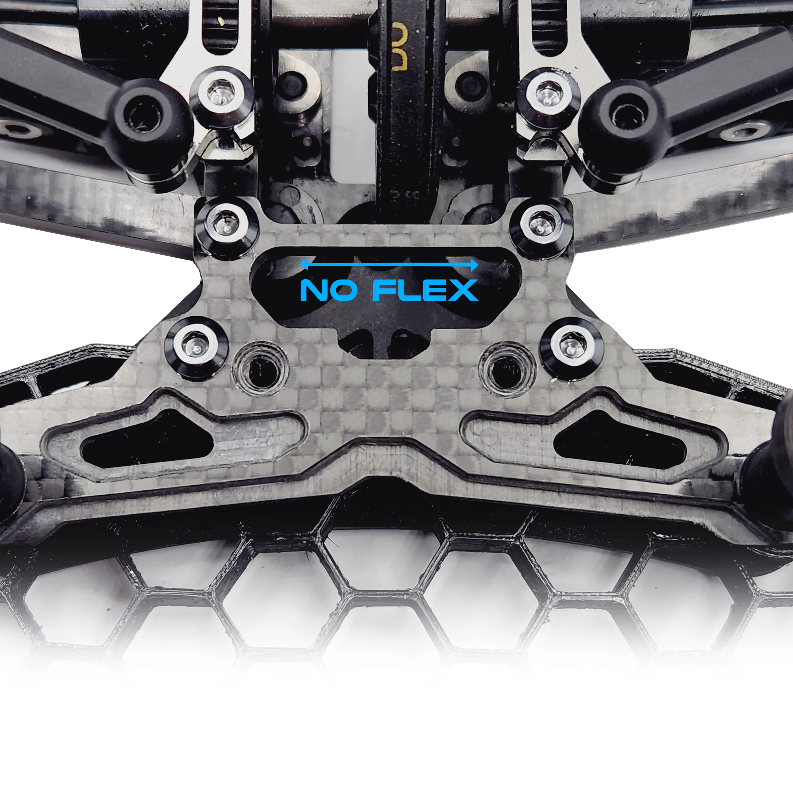 GeoCarbon Stiff Front Bumper Mount for Awesomatix A800R