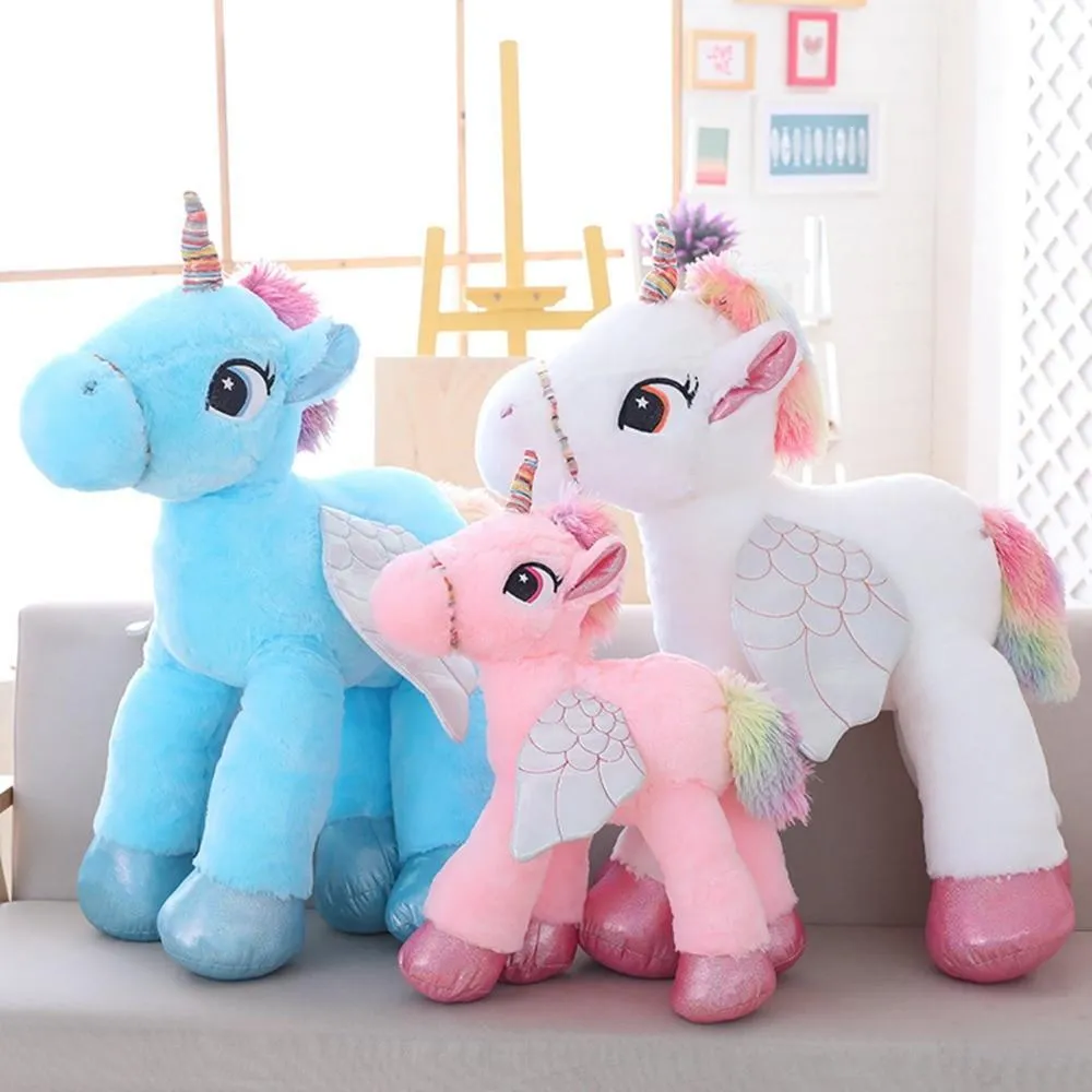 Giant Kawaii Unicorn Plush Toy