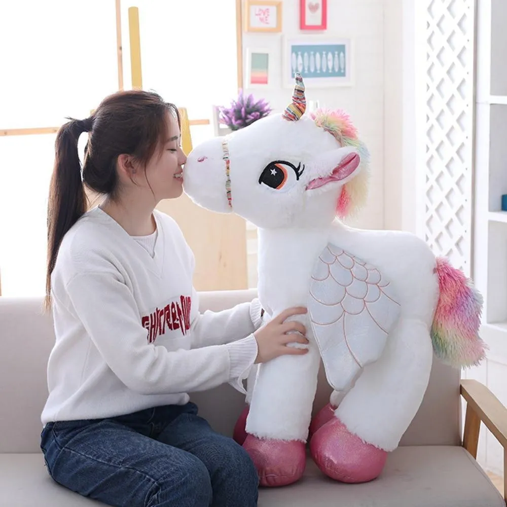 Giant Kawaii Unicorn Plush Toy