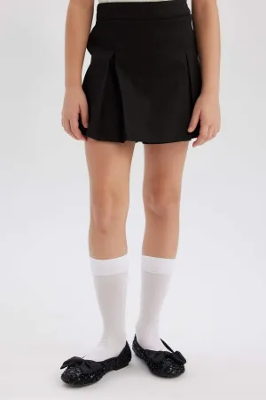 Girl Basic Gabardine Skort