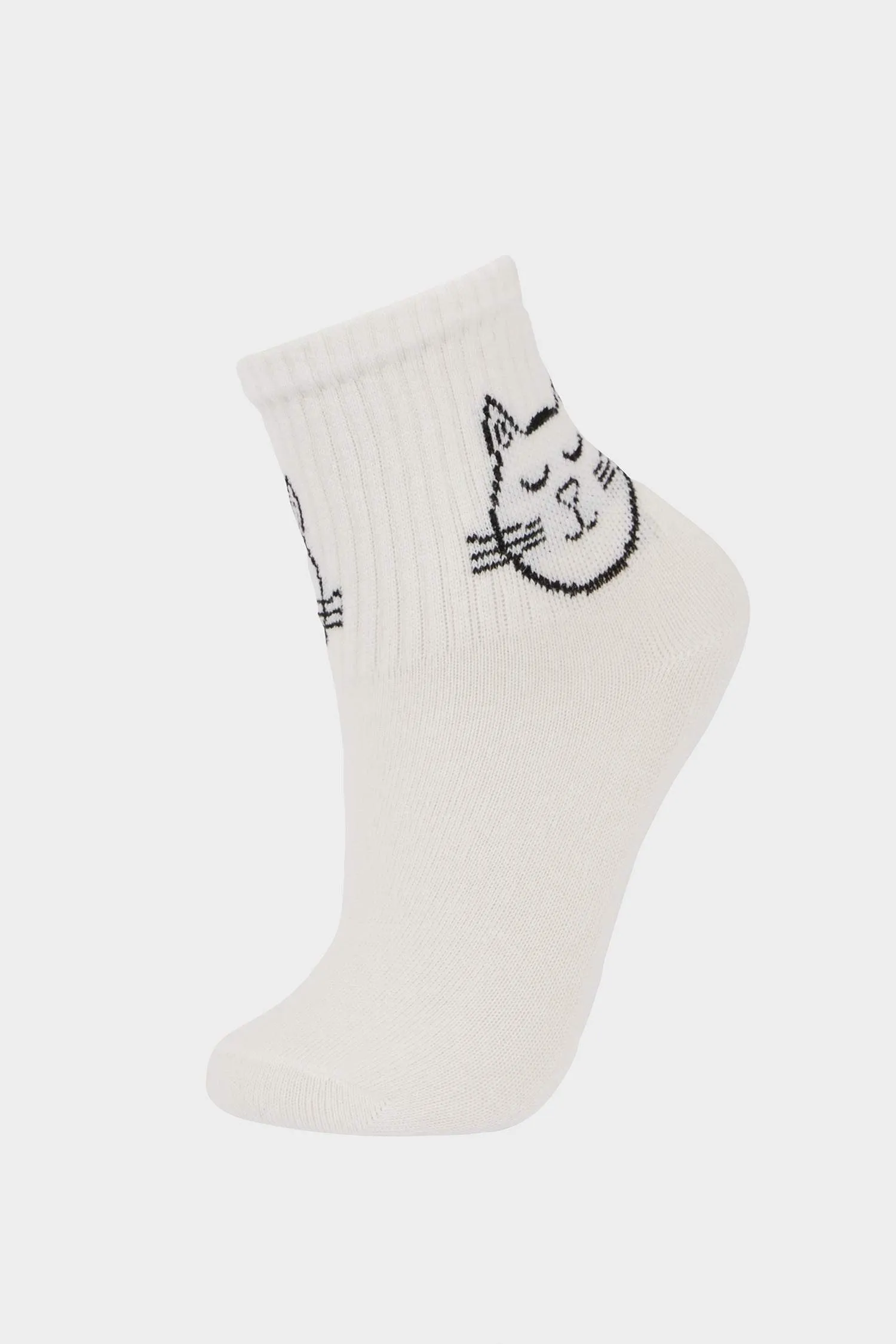 Girl Boy Comfortable Tired 5 Pcs Cotton Long Socks