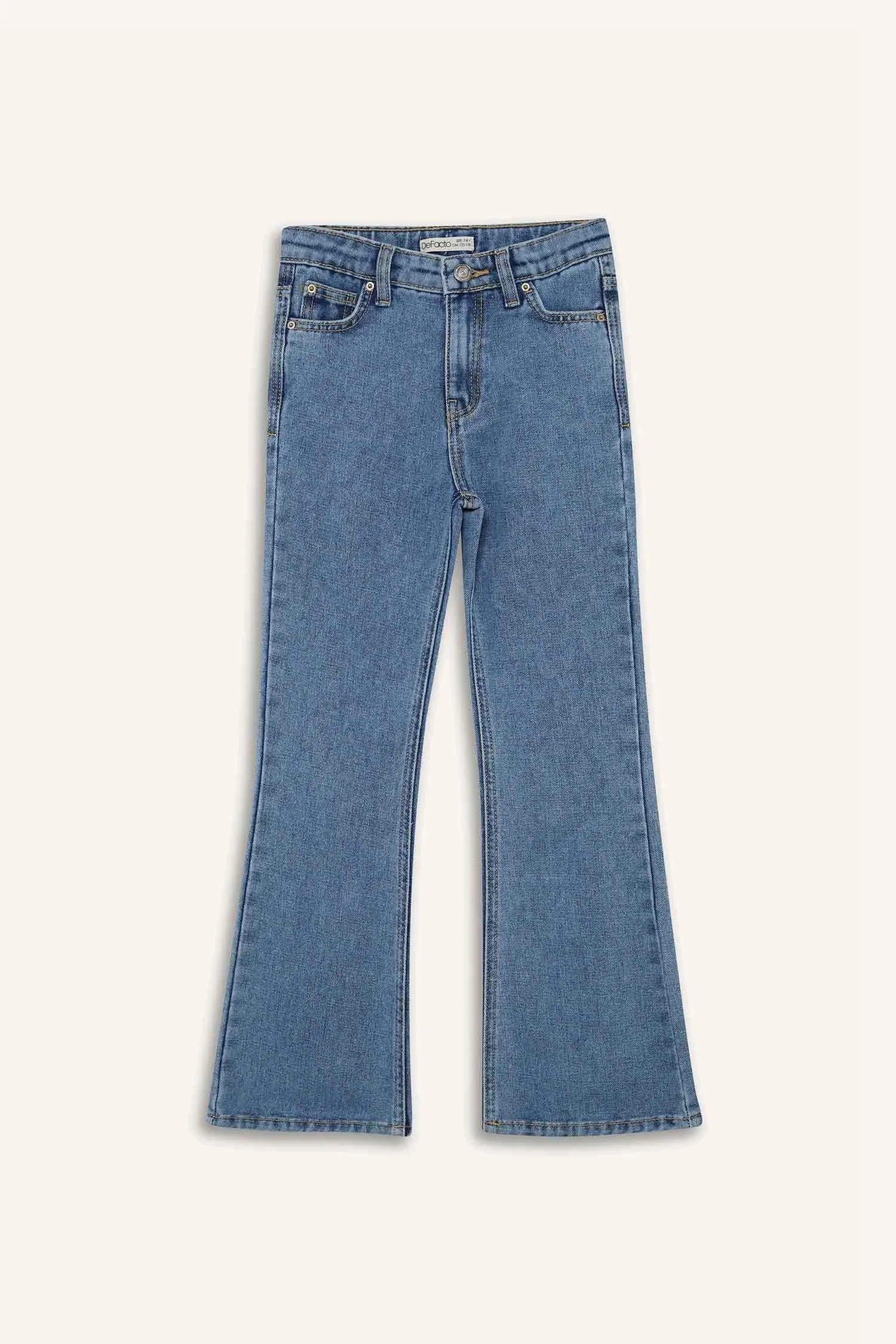 Girl Boy Flare Fit Spanish Leg Jean Pants