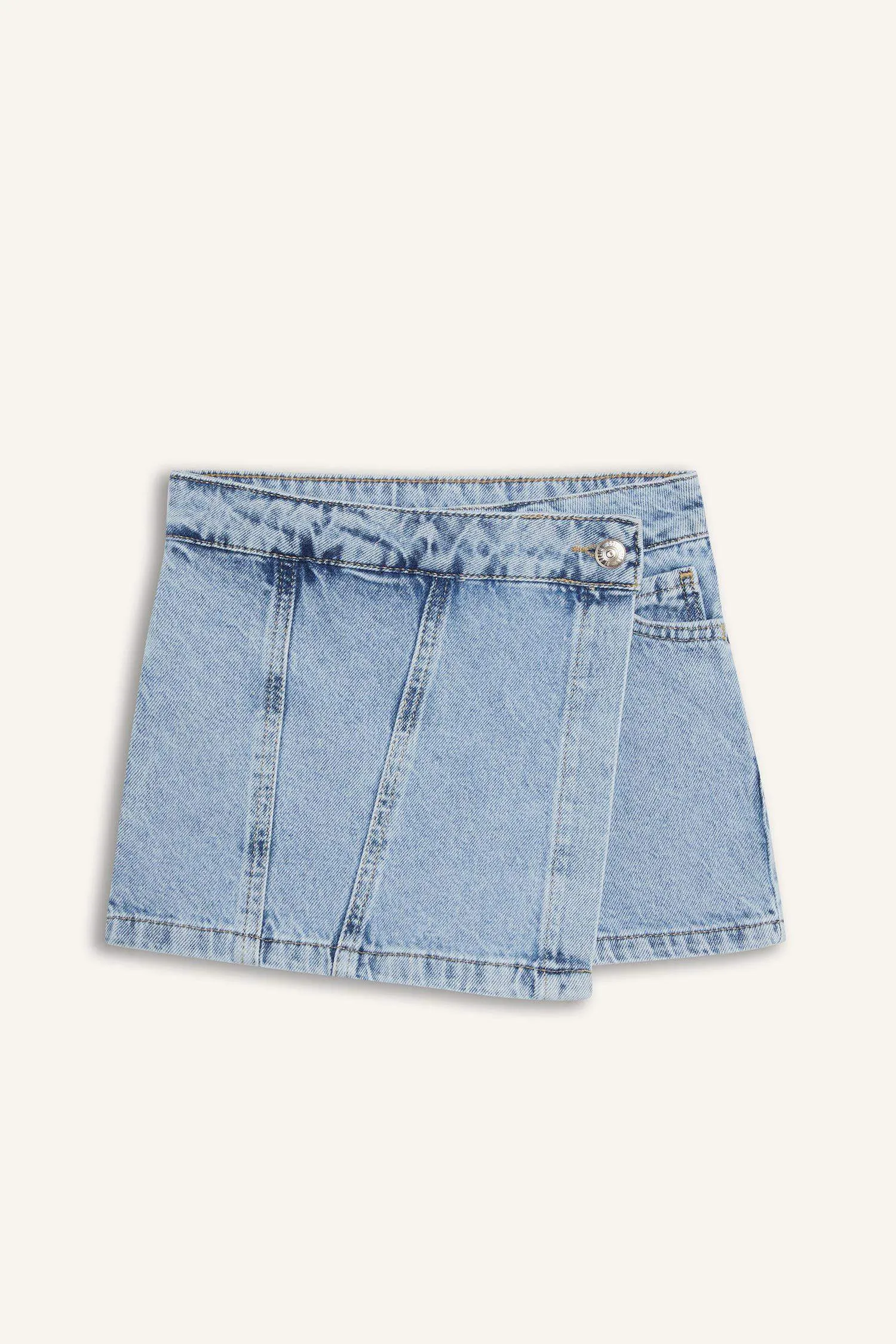 Girl Jean Skort