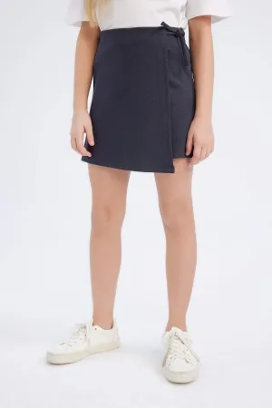 Girl Regular Fit Knitted Skirt