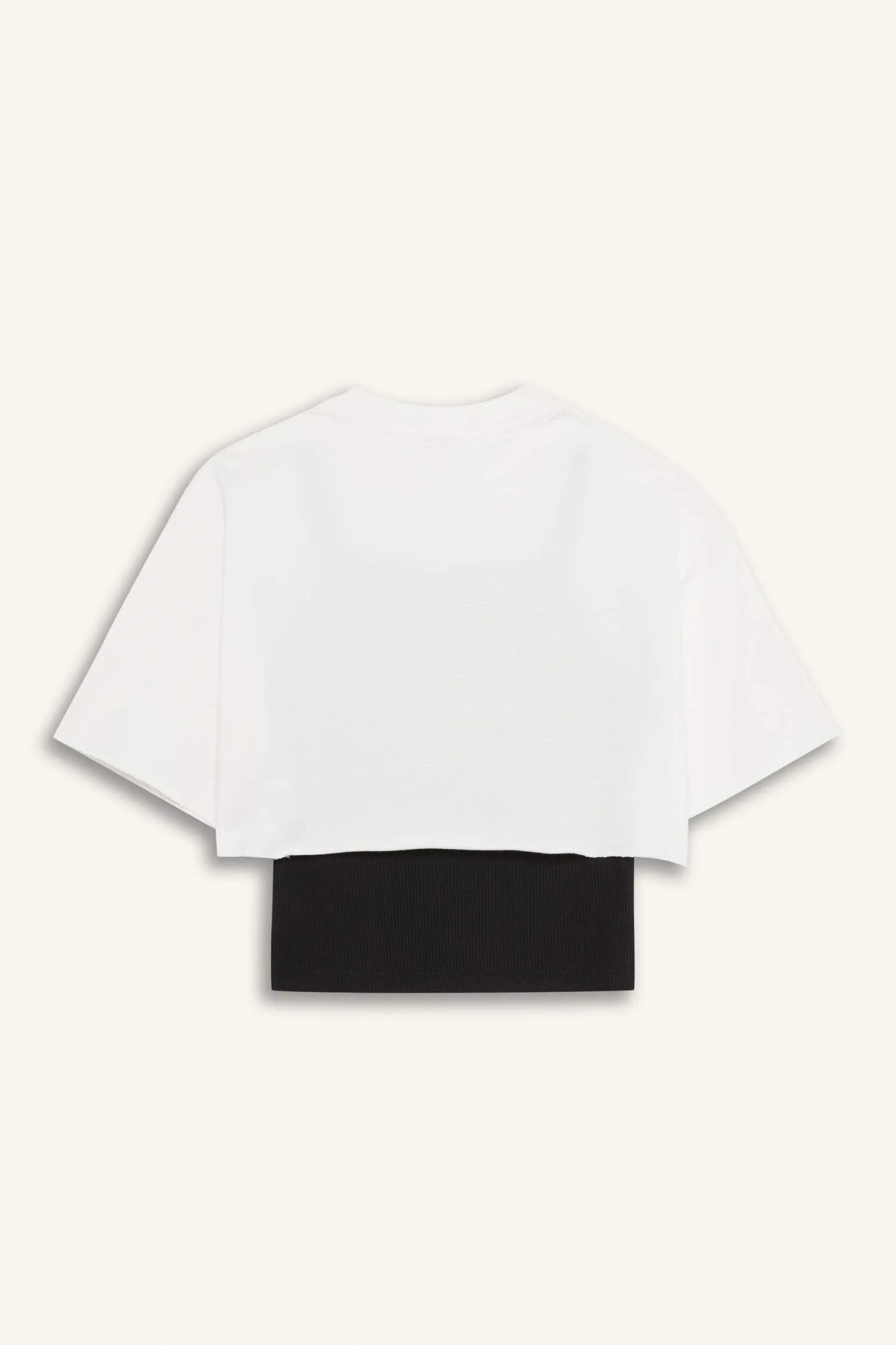 Girl Slogan Printed Sweatshirt Fabric T-Shirt