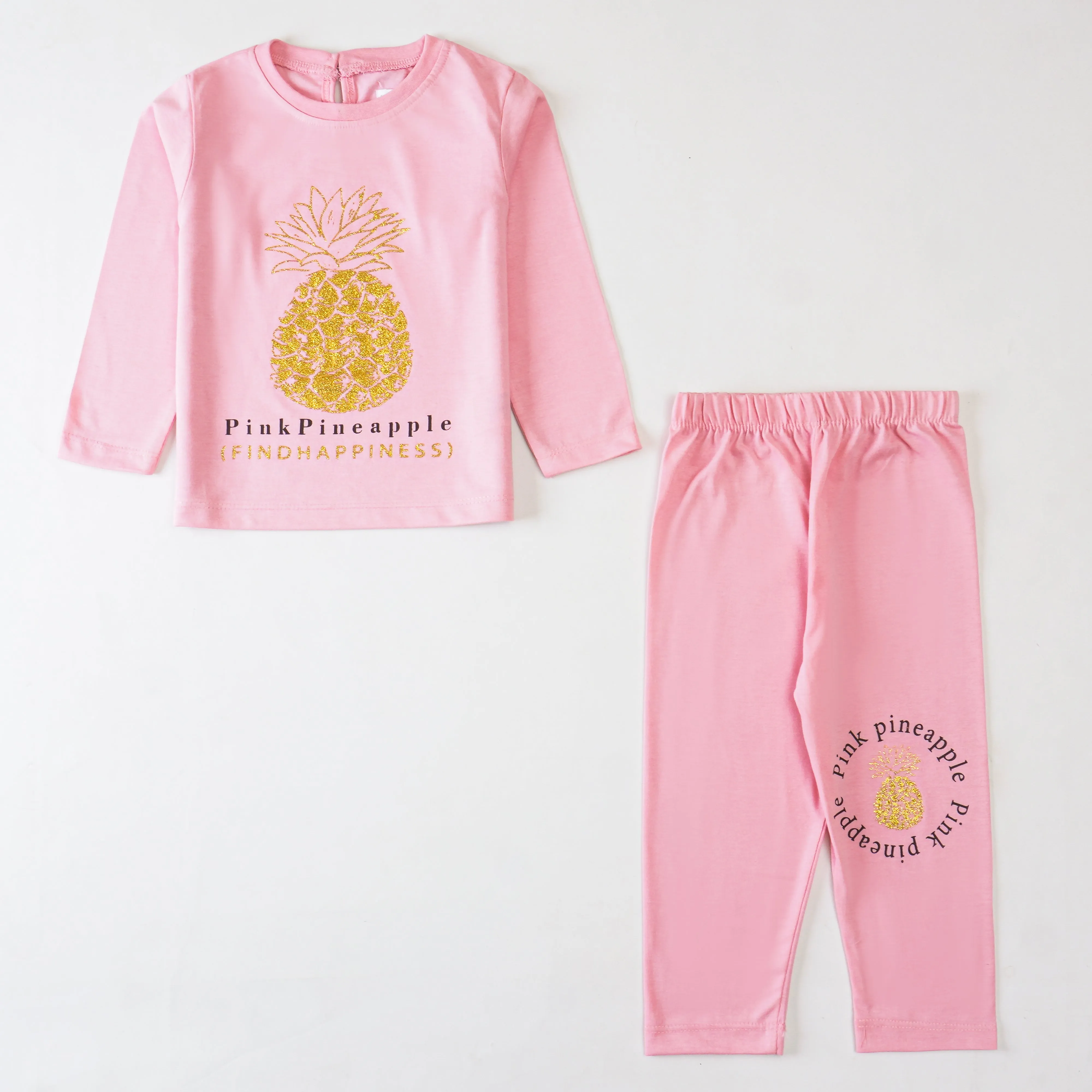 Girls Printed Full Sleeve Suit
