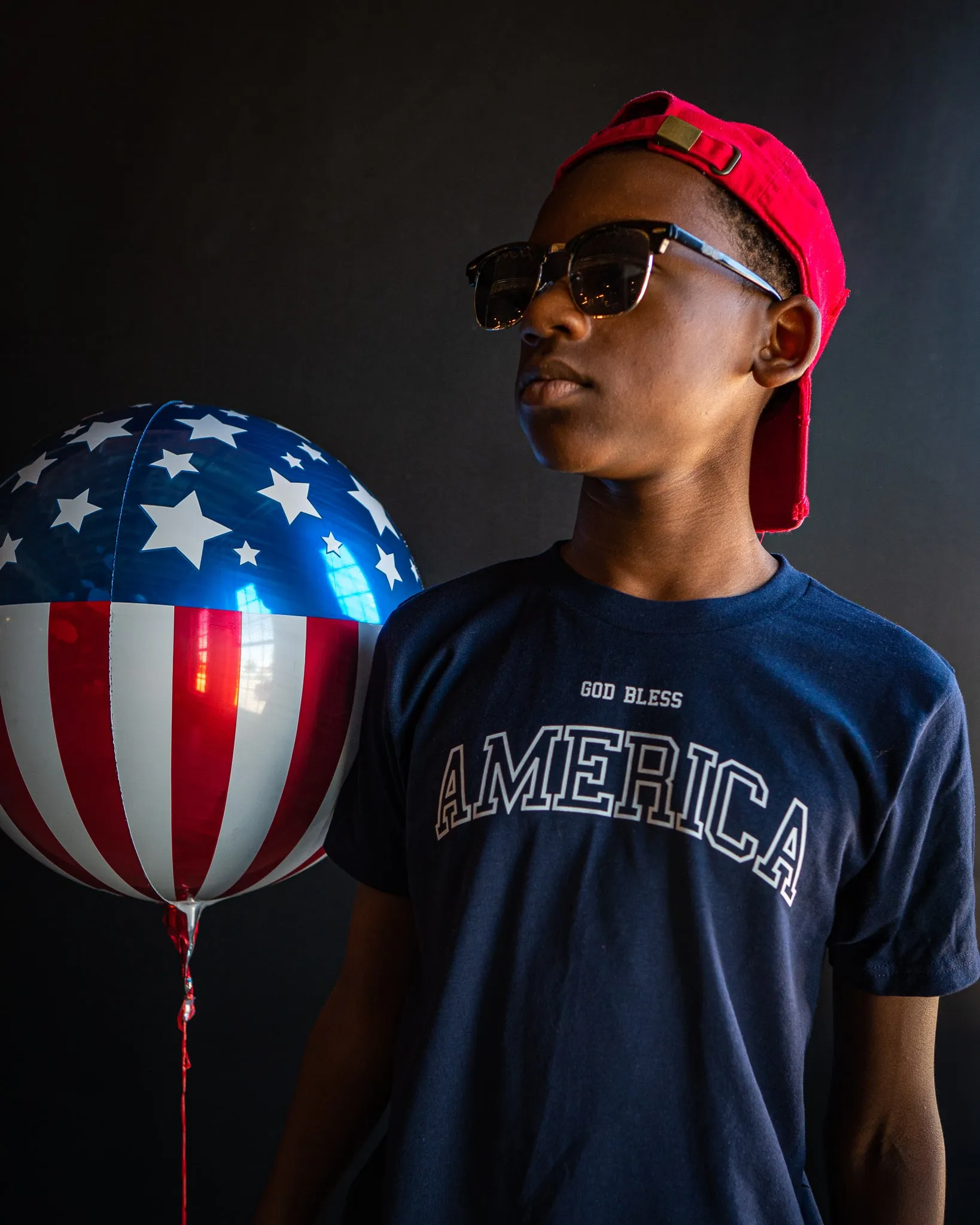 God Bless America Kids Box T-shirt